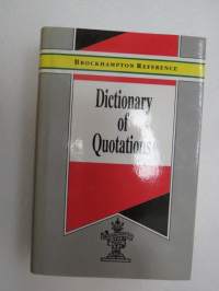 Dictionary of Quotations - Brockhampton reference -fraasisanakirja