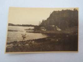 Laatokan rannikkoa - KW nr 101 -sarja -postikortti / postcard