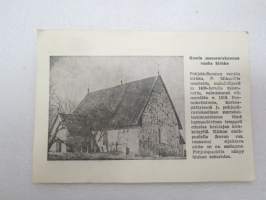 Kemin maaseurakunnan vanha kirkko -postikortti / postcard