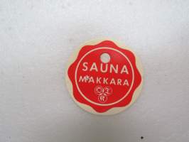 OTK Saunamakkara -etiketti / label