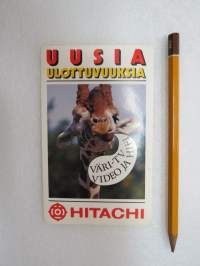 Hitachi - Uusia ulottuvuuksia -tarra / sticker