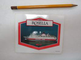 Rosella -tarra / sticker