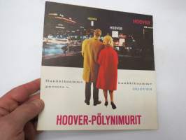 Hoover pölynimurit -myyntiesite / brochure