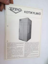 Upo Kotikylmiö -myyntiesite / brochure