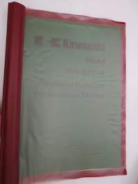 Kawasaki Model 100:G7T-A Exclusive Parts List for European Market -varaosaluettelo (täydentävä)