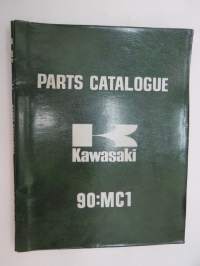 Kawasaki Model 90:MC1 Parts Catalogue -varaosaluettelo