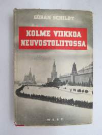Kolme viikkoa Neuvostoliitossa -travel book
