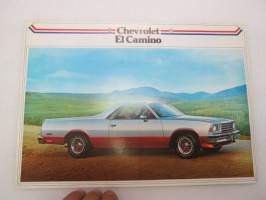 Chevrolet El Camino 1979 -myyntiesite / brochure