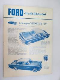 Ford henkilöautot 1955 Vedette 