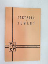 Taktegel av cement -roofing tiles from concrete