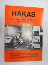 Hakas hitsaustasasuuntaaja -esite / brochure