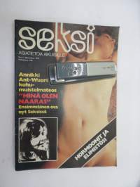 Seksi - asiatietoa aikuisille 1974 nr 11 -adult graphics magazine