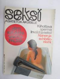 Seksi - asiatietoa aikuisille 1975 nr 11 -adult graphics magazine