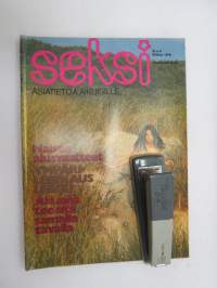 Seksi - asiatietoa aikuisille 1976 nr 8 -adult graphics magazine