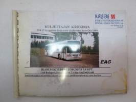 Ikarus E94.13-tyyppinen linja-autoa (AskaistenAuto Oy) 1999 - Linja-auton päällirakenteen (korin) ohjekirja -chassis manual, in finnish
