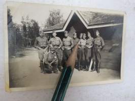 Suojeluskuntalaiset - Kaijus Kaistaniemi ym. 1933 -valokuva / photograph