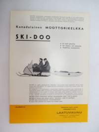 Ski-Doo BR-64, RD-64 moottorikelkat -myyntiesite / snow scooter brochure