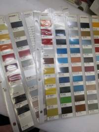 Mitsubishi - Sikkens / Lesonal -värimallit / colour samples