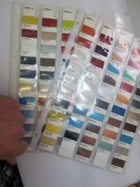 Honda - Sikkens / Lesonal -värimallit / colour samples