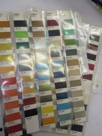 Ford - Sikkens / Lesonal -värimallit / colour samples