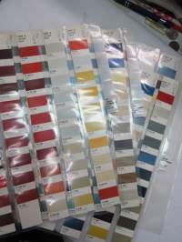 Fiat - Sikkens / Lesonal -värimallit / colour samples