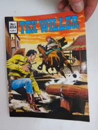 Tex Willer 2014 nr 1 Tuomari Beanin salaisuus -sarjakuva / comics