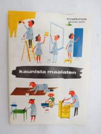 Kaunista maalaten - Tikkurilan Väritehtaat, maalausopas ja värikartat -painting guide & colour charts