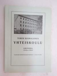 Turun Suomalainen Yhteiskoulu TSYK lukuvuonna 1959-1960 -vuosikertomus oppilasluetteloineen -school yearbook with pupils listings