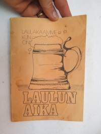 Laulakaamme kun on laulun aika (ravintola Foija, Turku) -laulukirja -song book