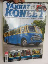 Vanhat koneet 2015 nr 1 -harrastelehti / hobby magazine