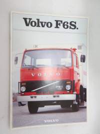 Volvo F6S - kuorma-auto -myyntiesite / brochure