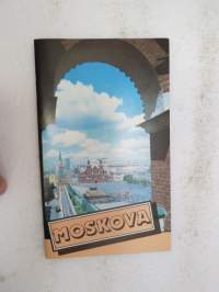 Moskova -matkailuesite / travel brochure, Moscow