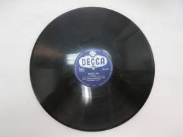 Decca SD 5341 Juha Eirto & Metro-tytöt - Kellot soi / Hurmio -savikiekkoäänilevy, 78 rpm record