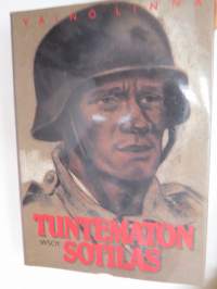 Tuntematon sotilas - TK-kuvalaitos -kuvituksena 17 taiteilijan TK-kuvia jatkosodan ajalta