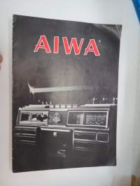 AIWA Stereo / Radio -myyntiesite / brochure
