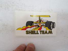 Shell Team -tarra / sticker