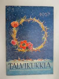 Talvikukkia 1957 - Evankelinen joululehti -christmas magazine