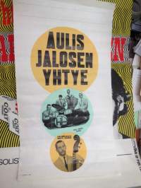 Aulis Jalonen -yhtye -keikkajuliste / mainosjuliste -gig poster
