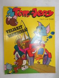 Tom & Jerry nr 1 Veijarit vauhdissa -sarjakuva-albumi / comics album