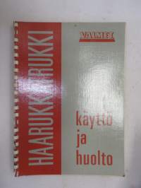 Valmet haarukkatrukki TD1610 - käyttö ja huolto / forklift operator´s manual in finnish