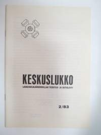 Keskuslukko 1983 nr 2 - Laskuvarjojääkärikillan tiedotus- ja uutislehti -green berets guild magazine