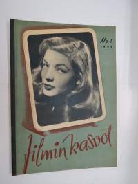 Filmin kasvot 1945 nr 1 -elokuvalehti / movie magazine