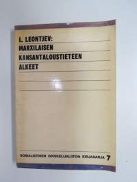 Marxilaisen kansantaloustieteen alkeet -marxist economics