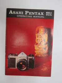 Asahi Pentax camera models SV & S1a operating manual  -kameran käyttöohje