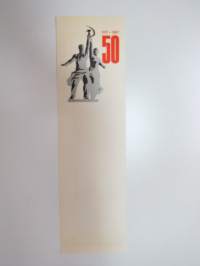 1917-1967 Neuvostoliitto 50 vuotta -kirjanmerkki / bookmark