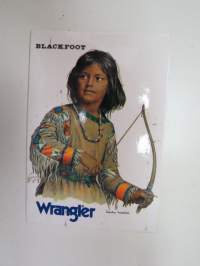 Wrangler Jeans - Blackfoot -tarra / sticker