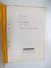 Anritsu marinradar typ AR - SO2R Bruksanvisning och servicehandbok -tutka, käyttöohjekirja ruotsiksi / radar manual in swedish