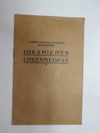 Turun Poliisilaitoksen julkaisema liikenneopas 1930 -traffic guide to Turku