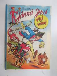 Jännä Jussi 1954 nr 6 -sarjakuvalehti / comics