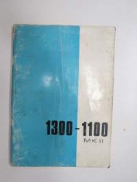 BMC 1100 - 1300 MKII -käyttöohjekirja -owner´s manual